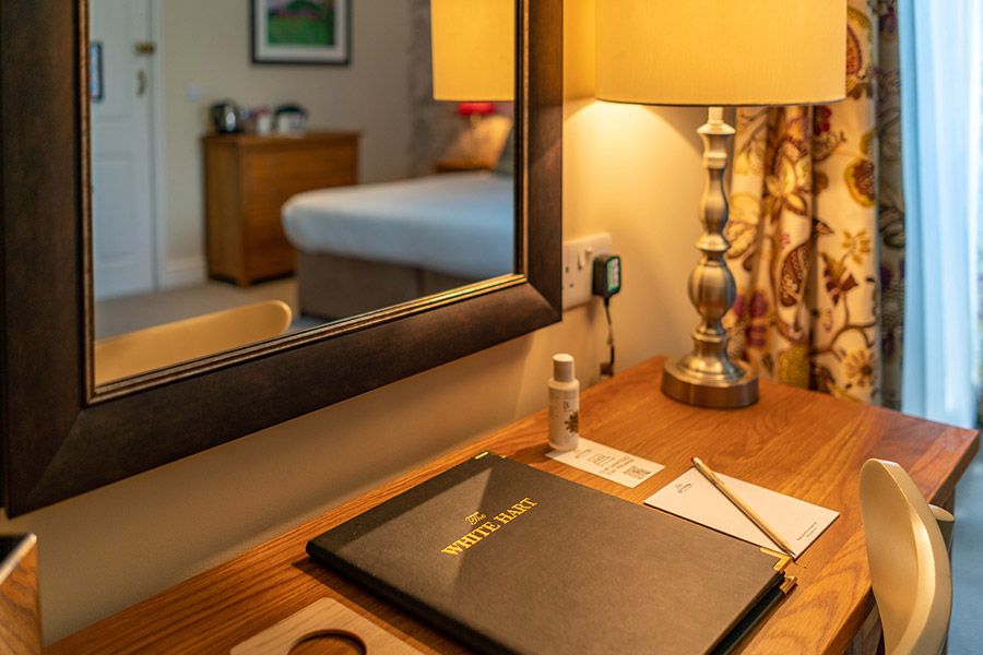 White Hart Room desk