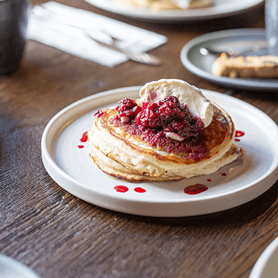 Pancakes at the White Hart