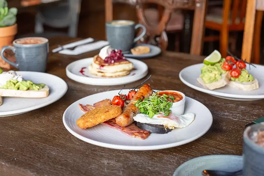 Breakfast Menu at The White Hart